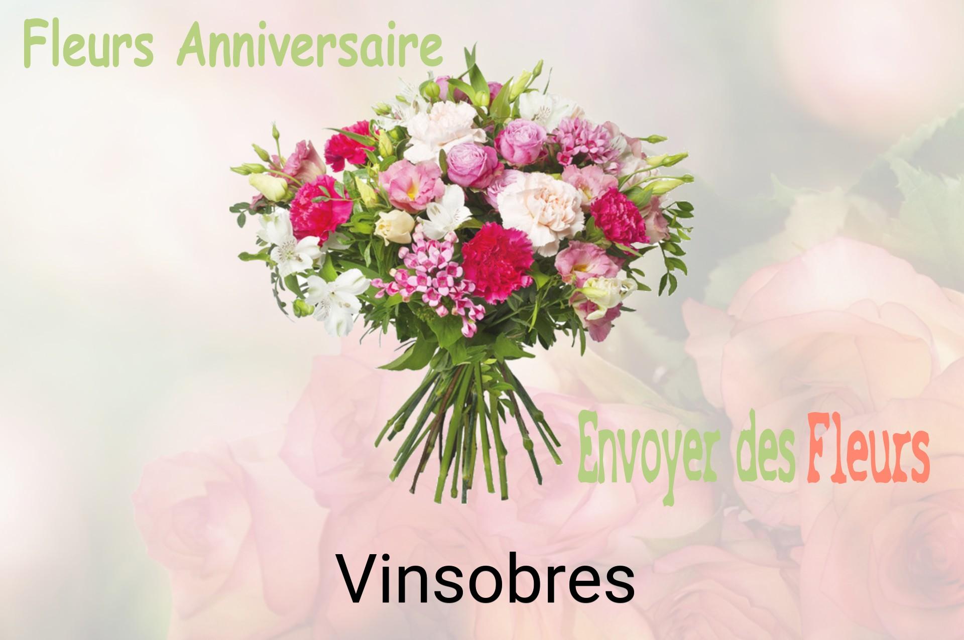 Bouquet de fleurs d’anniversaire livré à Vinsobres